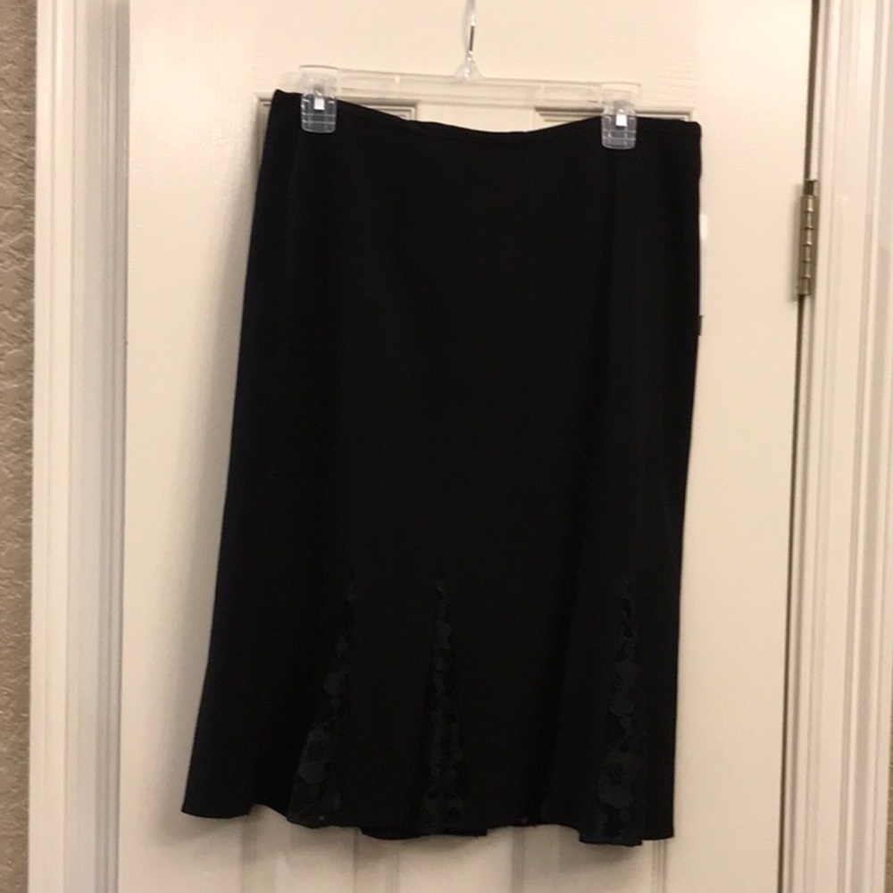 Emma James Black skirt NWT size 8